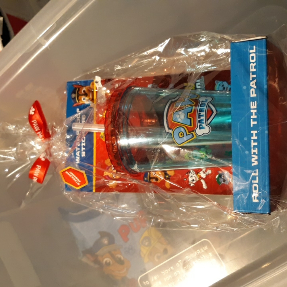 Paw patrol straw cup